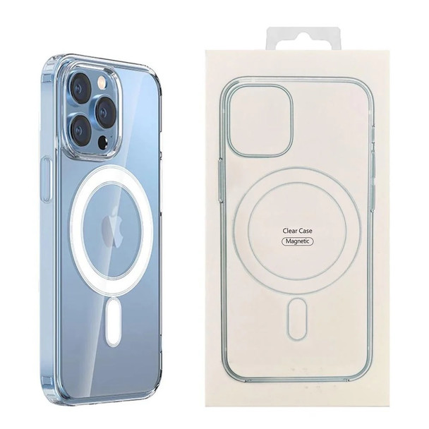 USP Apple iPhone 16 Plus (6.7') Clear Case with MagSafe - Built-in magnets, Scratch Resistant, Crystal Clear,Shockproof, 5 Years Warranty