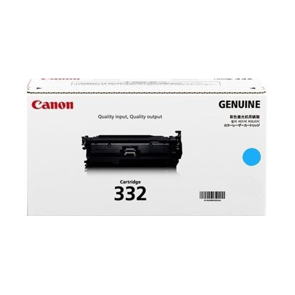 Canon CART332C Cyan Toner Cartridge Genuine for LBP7780