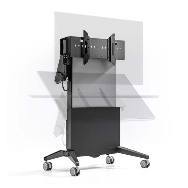 SALAMANDER ELECTRIC LIFT, MOBILE STAND FOR SURFACE HUB 2S, HUB 3 50" - GRAPHITE