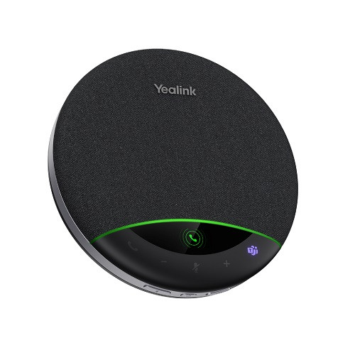Yealink SP96 with Dongle USB-C/A, AI Noise  Cancellation, ·6 Mic for 5m All-round Voice Pick Up, 65  mm  Speaker Full Duplex Audio & Echo Cancellation