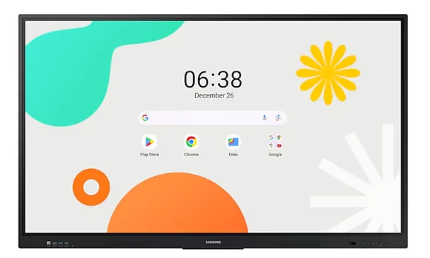 SAMSUNG WAF eBoard 75" 4K Google EDLA Certified Android 14 Interactive Display