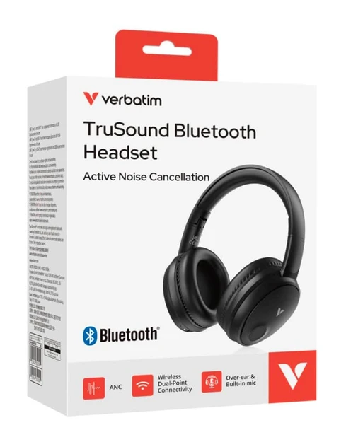 Verbatim TruSound Bluetooth Headset with ANC