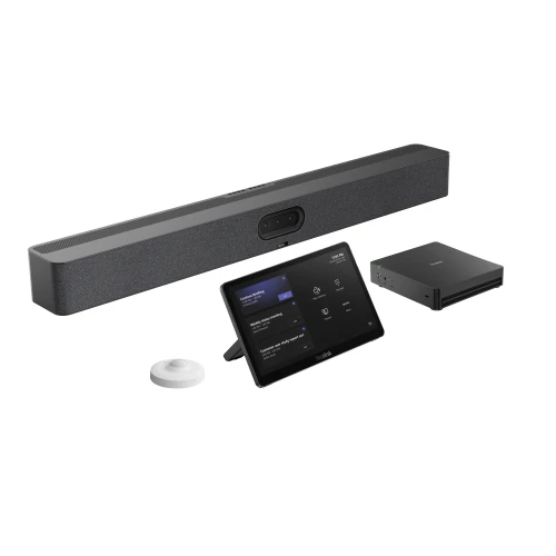 Yealink MVC S50-C5U Teams Room Kit, MCore 4, MTouch Plus, MeetingBar A50, RoomSensor, Triple 50MP Cameras, AI Tracking, 4K Sharing