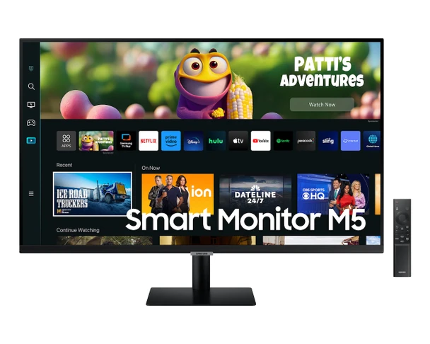 SAMSUNG M5 27" FHD SMART MONITOR