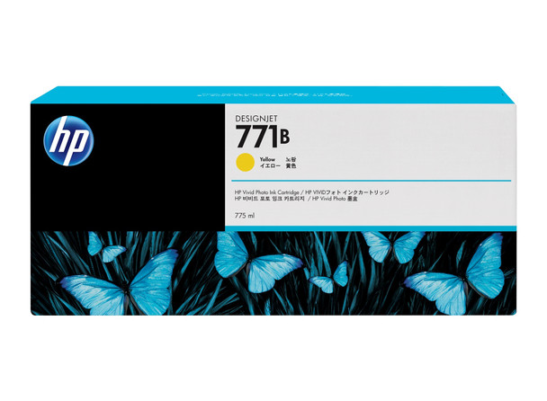 HP 771B 775ml Yellow Ink Cartridge (B6Y02A)