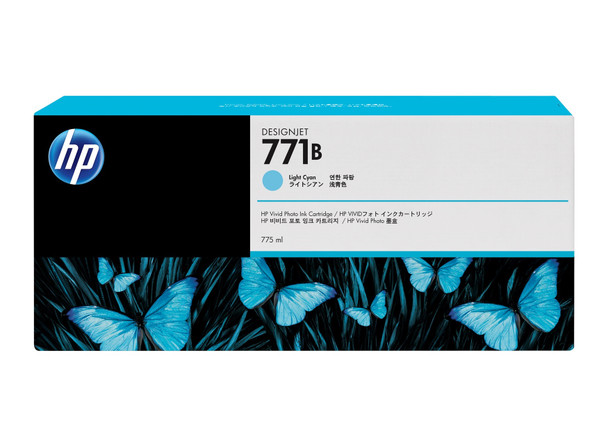 HP 771B 775ml Light Cyan Ink Cartridge (B6Y04A)