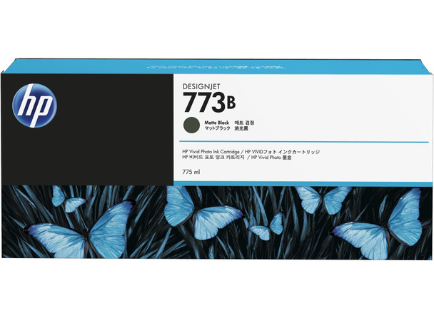 HP 773B 775ml Matte Black Ink Cartridge (C1Q29A)