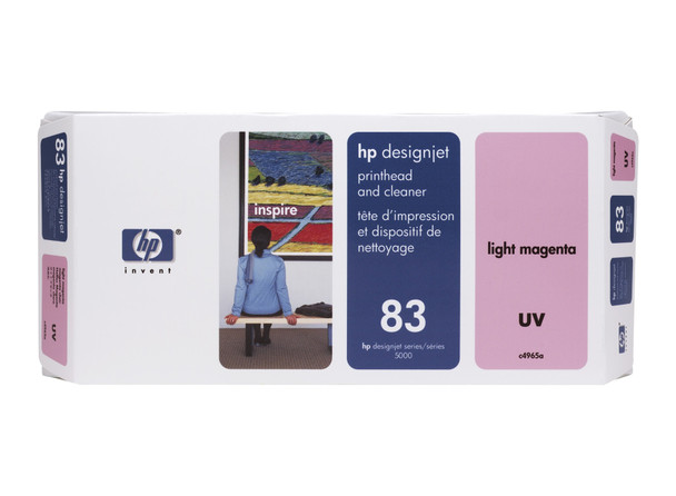 HP No. 83 Light Magenta Printhead & Cleaner (C4965A)