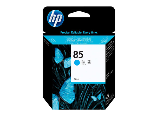 HP 85 28ml Cyan Ink Cartridge (C9425A)