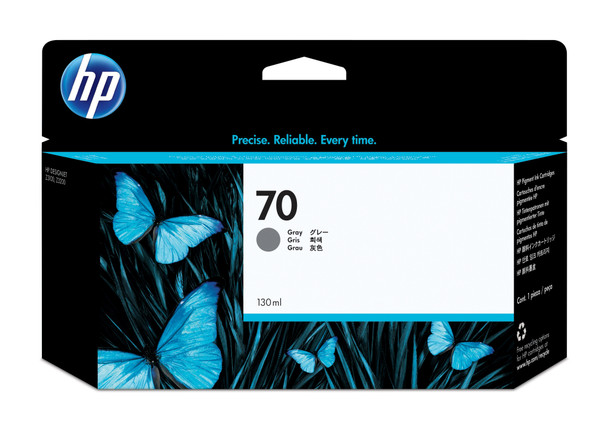 HP 70 130ml Gray Ink Cartridge (C9450A)