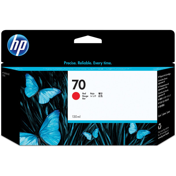 HP 70 130ml Red Ink Cartridge (C9456A)