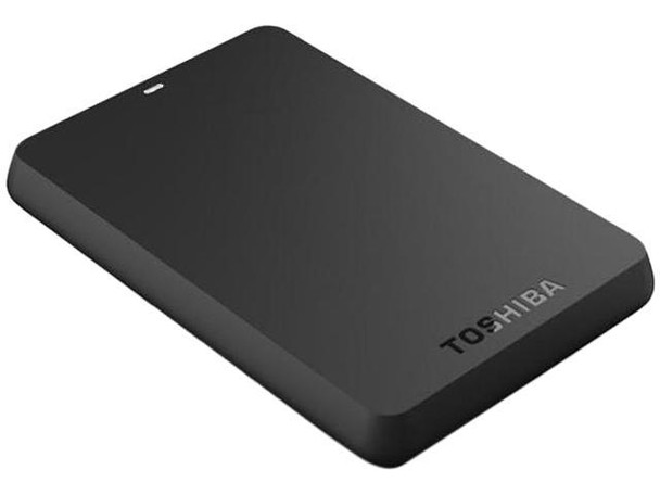 TOSHIBA 1TB CANVIO BASIC A2 2.5" Portable HDD (Black)