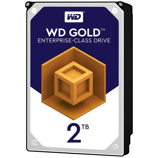 WD GOLD 2TB 128MB, 7200RPM, 3.5" HDD