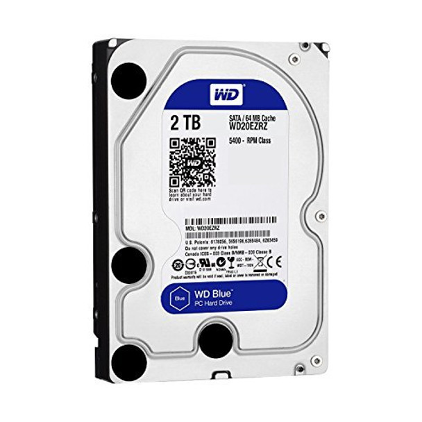 WD Blue 2TB 3.5" 5400RPM SATA3 Internal Desktop HDD