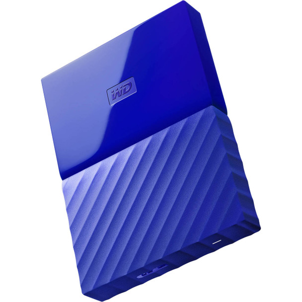 WD My Passport 1TB USB3.0 Portable Hard Drive - Blue