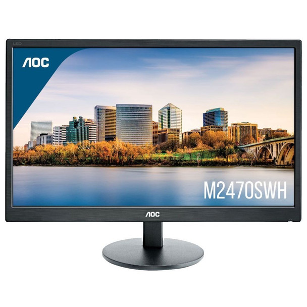 AOC 23.6" MVA Full HD 2 X HDMI VGA 5MS Monitor