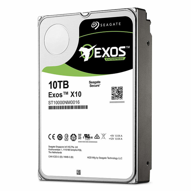 Seagate Enterprise Capacity Helium 3.5", 10TB, SATA 6Gb/s, 512e