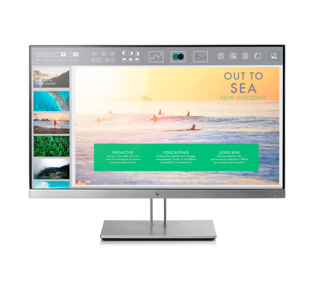 HP EliteDisplay E233 23" IPS Monitor, FHD, 5ms, 1920x1080, 3 Yrs Wty