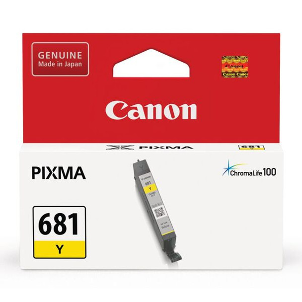 Canon PIXMA CLI-681Y Yellow Ink Cartridge
