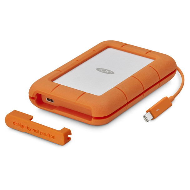LaCie 4TB Rugged Thunderbolt & USB-C Portable HDD