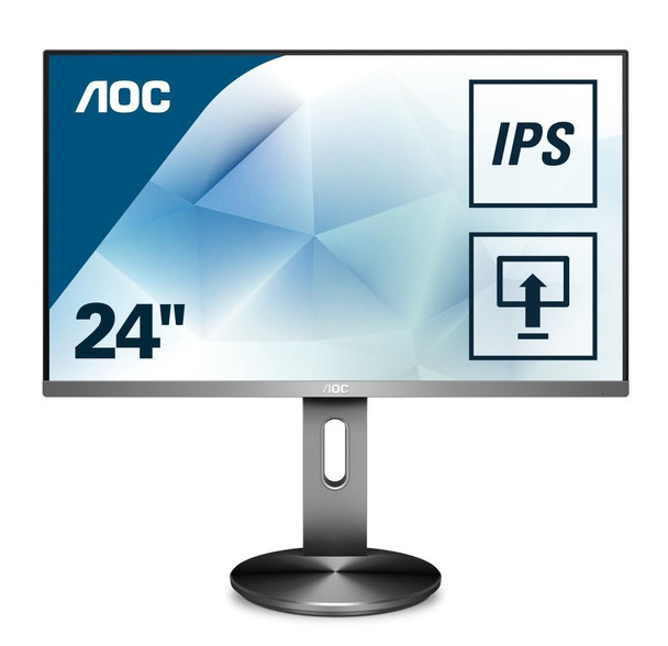 AOC 23.8" AH-IPS Full HD DP HDMI VGA 5 Monitor