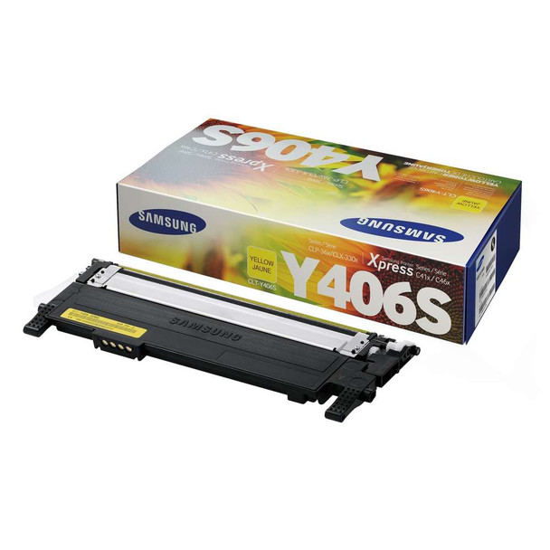 Samsung CLT-Y406S Yellow Toner Cartridge