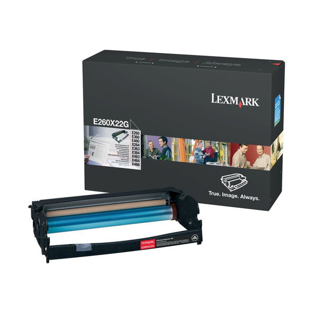 Lexmark E260X22G Photoconductor KIT Yield 30,000 Pages, for E260, E360, E460