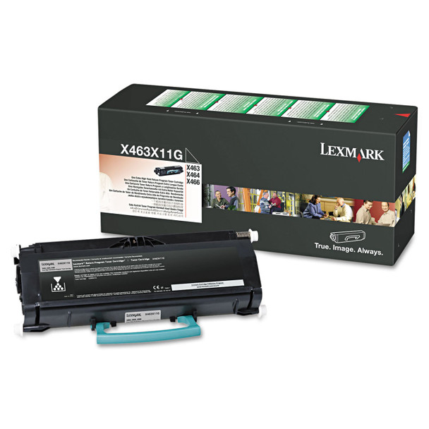 Lexmark X463X11G X463, X464, X466 Extra High Yield Return Program Toner Cartridge, 15K