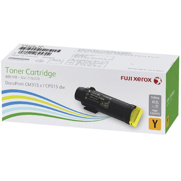 FujiFilm High Yield Yellow Toner Cartridge for CM315Z CP315DW