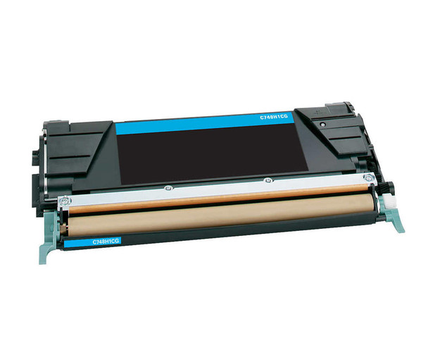 Lexmark C748 Cyan High Yield Return Program Toner Cartridge (10K)