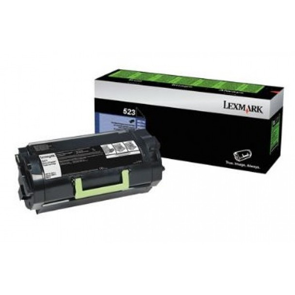 Lexmark 52D3000 Black Return Program Toner Cartridge 6K for MS810, MS811, MS812