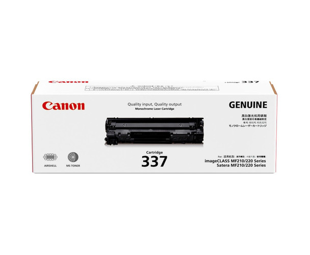 Canon CART337 Black Toner Cartridge Genuine for MF229DW/MF249DW