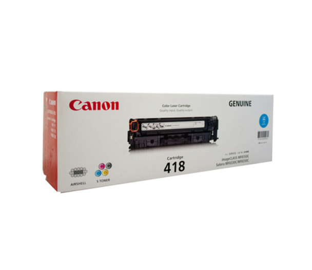 Canon CART418C MF8350/8380/8580/MF729CX Cyan Toner Cartridge