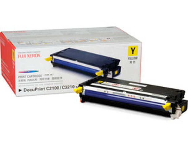 FujiFilm DPC2100/3210DX: YELLOW PRINT CARTRIDGE, 6K