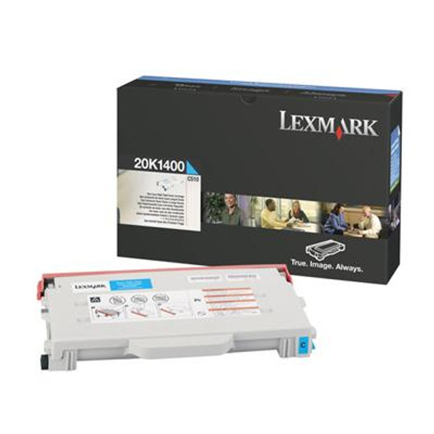 Lexmark Cyan Toner Yield 6,600 Pages, for C510