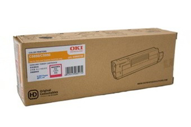 TONER CARTRIDGE MAGENTA C5850/5950/MC560 : 6,000 PAGES