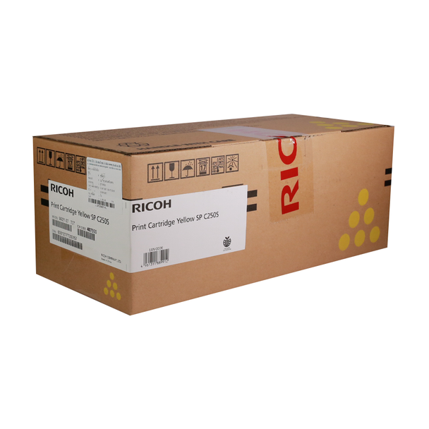 RICOH 407550 PRINT CARTRIDGE YELLOW SP C250S SPC250DN /SPC250SF 1.6K