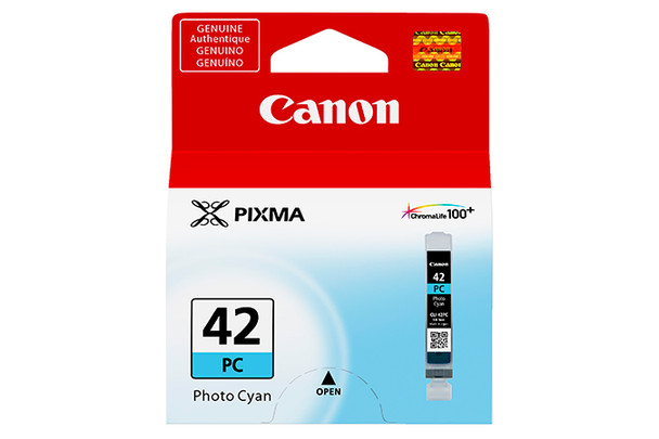 CLI-42PC PHOTO CYAN INK CARTRIDGE FOR PIXMA PRO-100