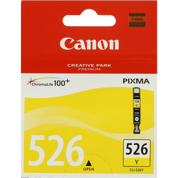 Canon CLI-526Y Yellow Ink Cartridge Genuine