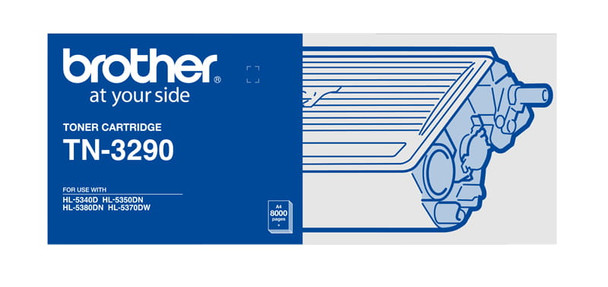Brother TN-3290 Black Toner Cartridge - 8,000 Pages