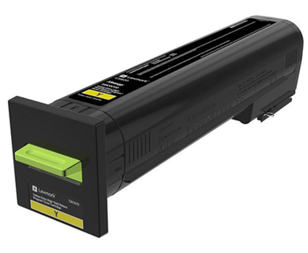 Lexmark 72K6XY0 Yellow Extra High Yield Return Program Toner Cartridge 22K for CS820