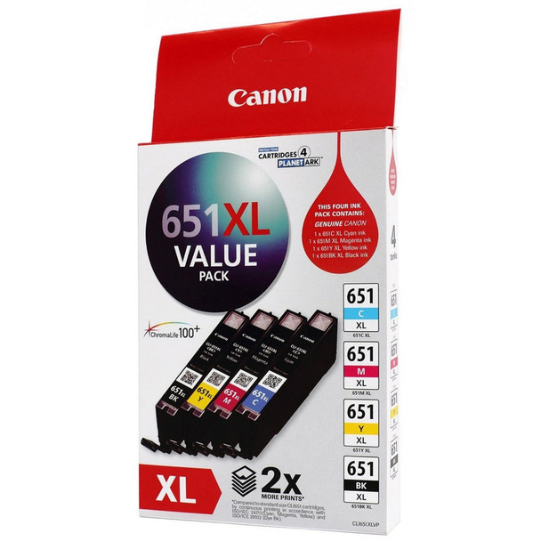 CANON CLI651XLVP-1 X CLI651XL C/M/Y/BK VALUE PACK