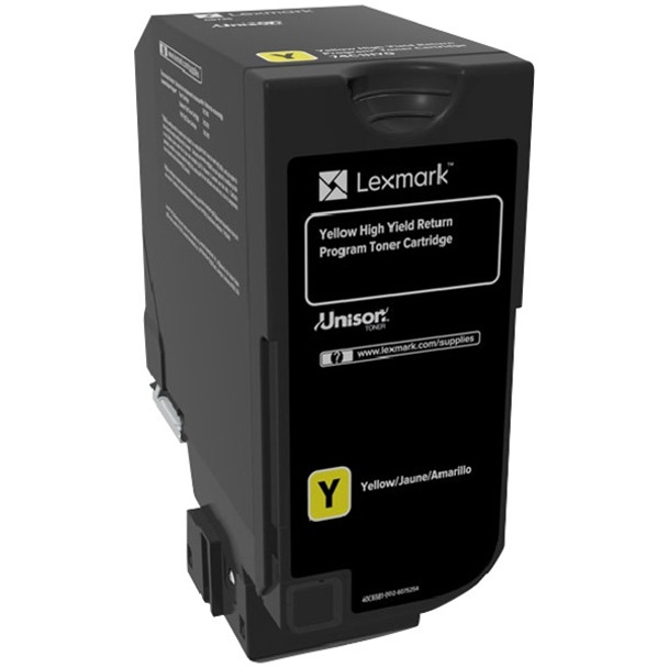 Lexmark CS725 Yellow HIGH Yield RETURN PROGRAM Toner CART 12K