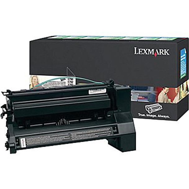 Lexmark C782X1KG Black Prebate Toner Yield 15,000 Pages for C780