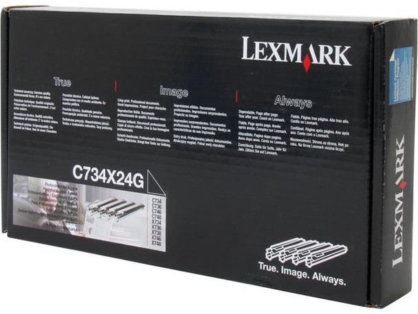 Lexmark C734X24G Photoconductor Unit (MULTI PACK) Yield 6000 Pages for C734, C736