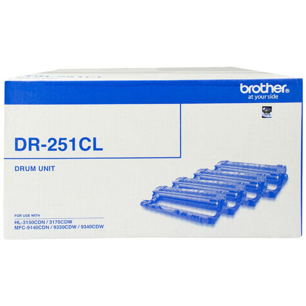 Brother DR-251CL CMYK Drum Unit - 15,000 Pages