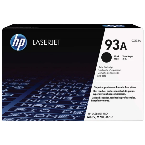 HP 93A (CZ192A) Black Toner Cartridge for LaserJet M435/M701/M706 Genuine