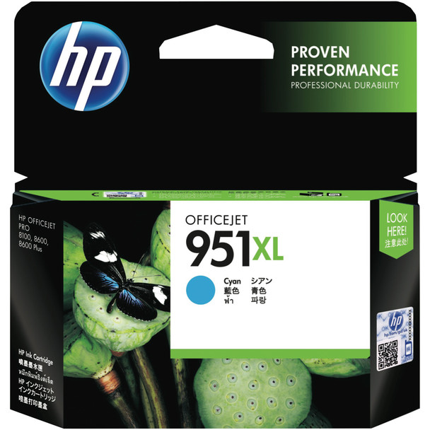 HP 951XL CYAN OFFICEJET INK CARTRIDGE