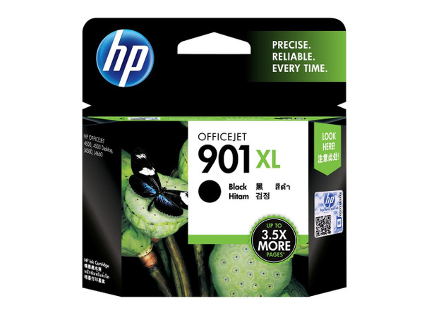 HP 901XL BLACK INK 700 PAGE YIELD FOR OJ J4580, J4640 & J4680