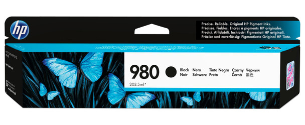 HP 980 D8J10A BLACK INK CART 10K PAGES